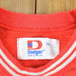 Vintage 1980s Dodger Blank Red Souvenir Crewneck Sweatshirt Made In USA Men's 2XL from propervintagecanada