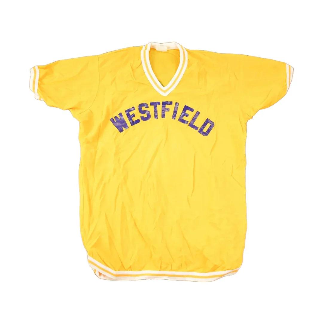 Vintage 1980s Don Alleson Westfield Souvenir Baseball Ringer T-Shirt Men's M from propervintagecanada