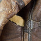 Vintage 1980s Douglas Authentic Shearling Bomber Aviation Jacket Men's Small from propervintagecanada