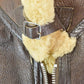 Vintage 1980s Douglas Authentic Shearling Bomber Aviation Jacket Men's Small from propervintagecanada