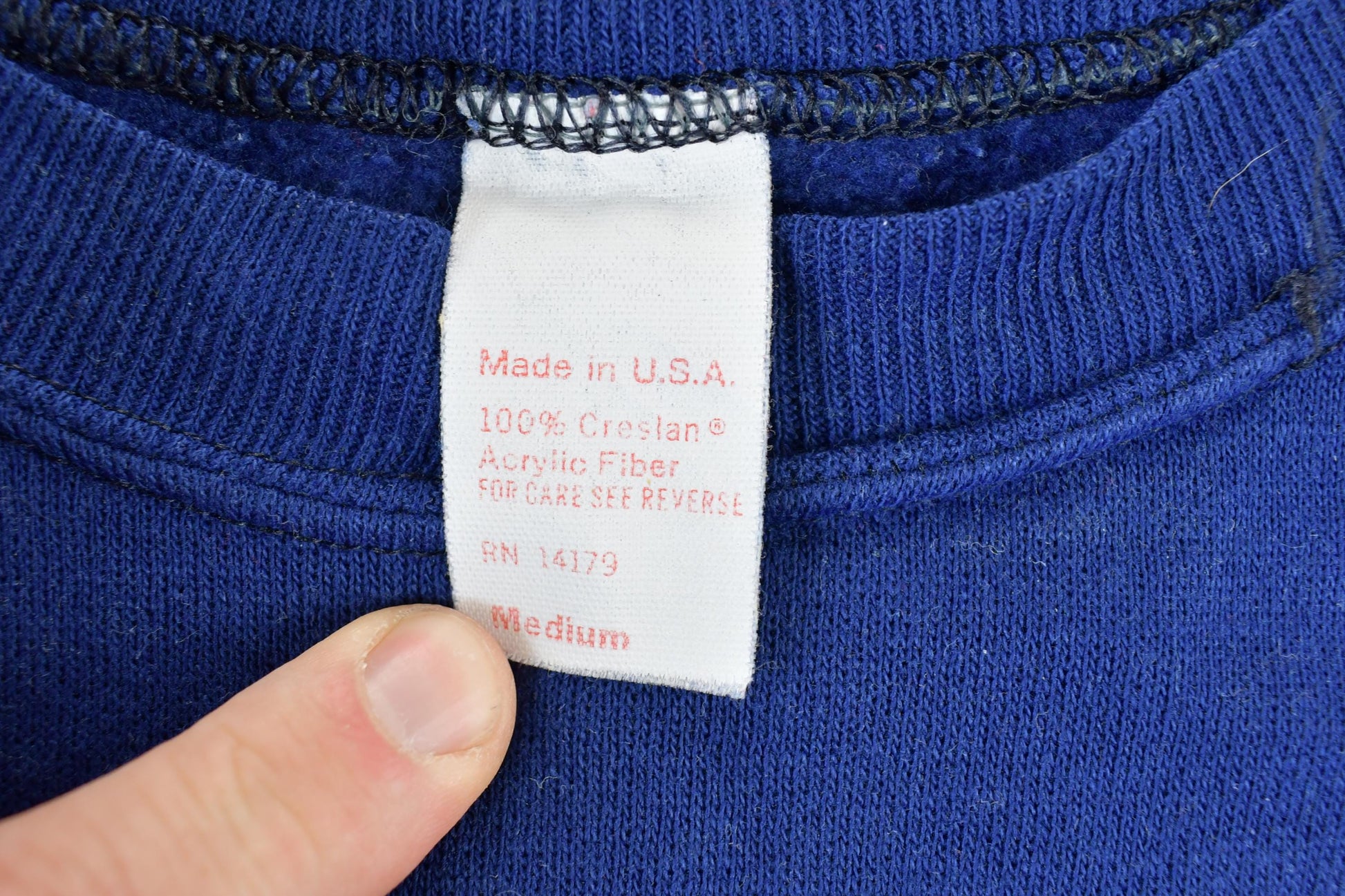 Vintage 1980s Duerling Reindeer Christmas Knit Crewneck Sweater Men's Medium from propervintagecanada