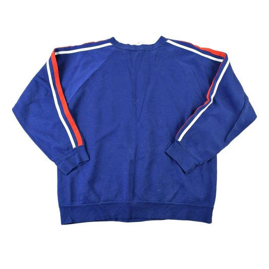 Vintage 1980s Duerling Reindeer Christmas Knit Crewneck Sweater Men's Medium from propervintagecanada