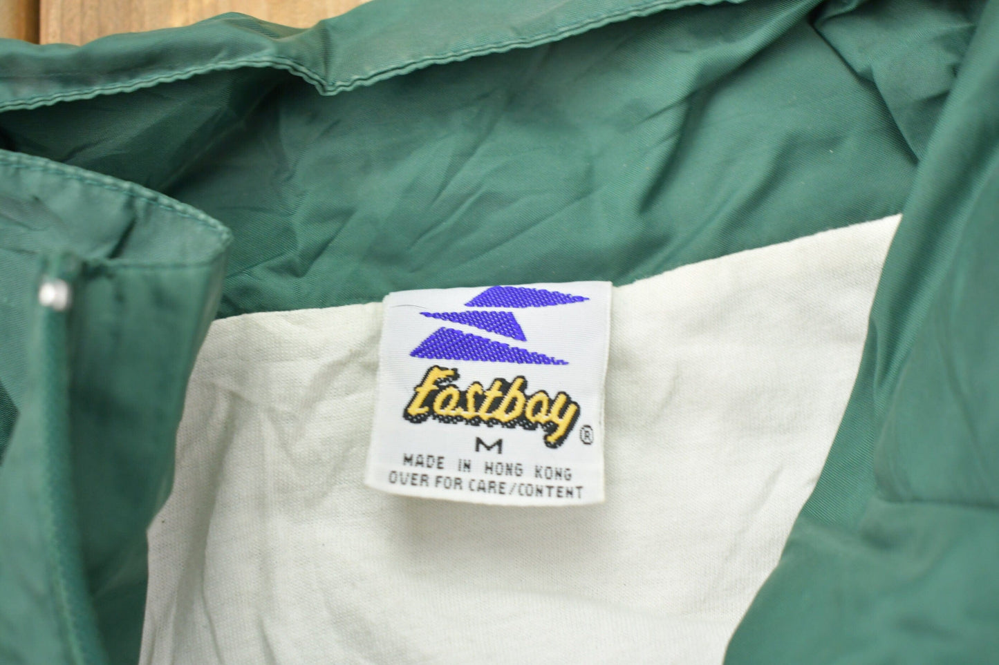 Vintage 1980s East Bay Green Bay Packers NFL Windbreaker Men's Medium from propervintagecanada