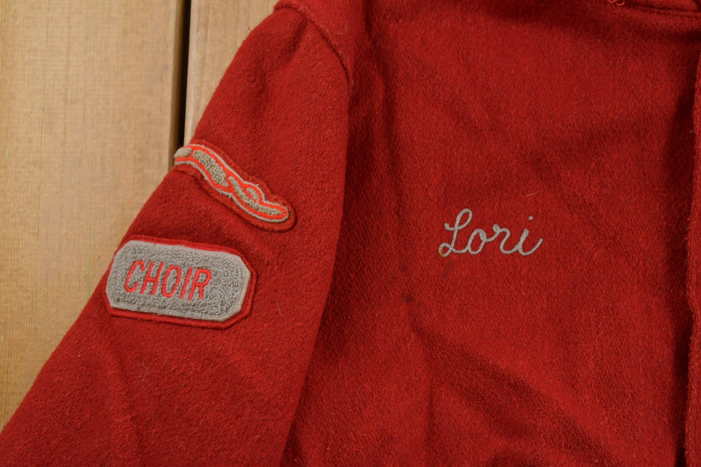 Vintage 1980s East Delong Varsity Jacket Men's Medium from propervintagecanada