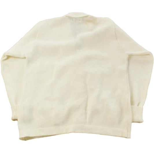 Vintage 1980s East Ten Collegiate Knit Cardigan Sweater Men's Large from propervintagecanada