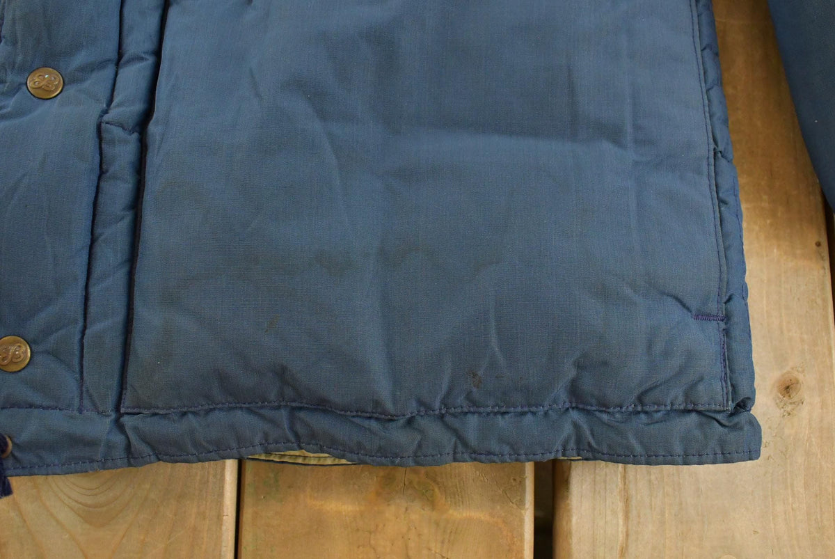 Vintage 1980s Eddie Bauer Goose Down Hooded Parka Puffer Jacket Men's XL / Outdoors / Outdoorsman / Outerwear / 80s Streetwear from propervintagecanada