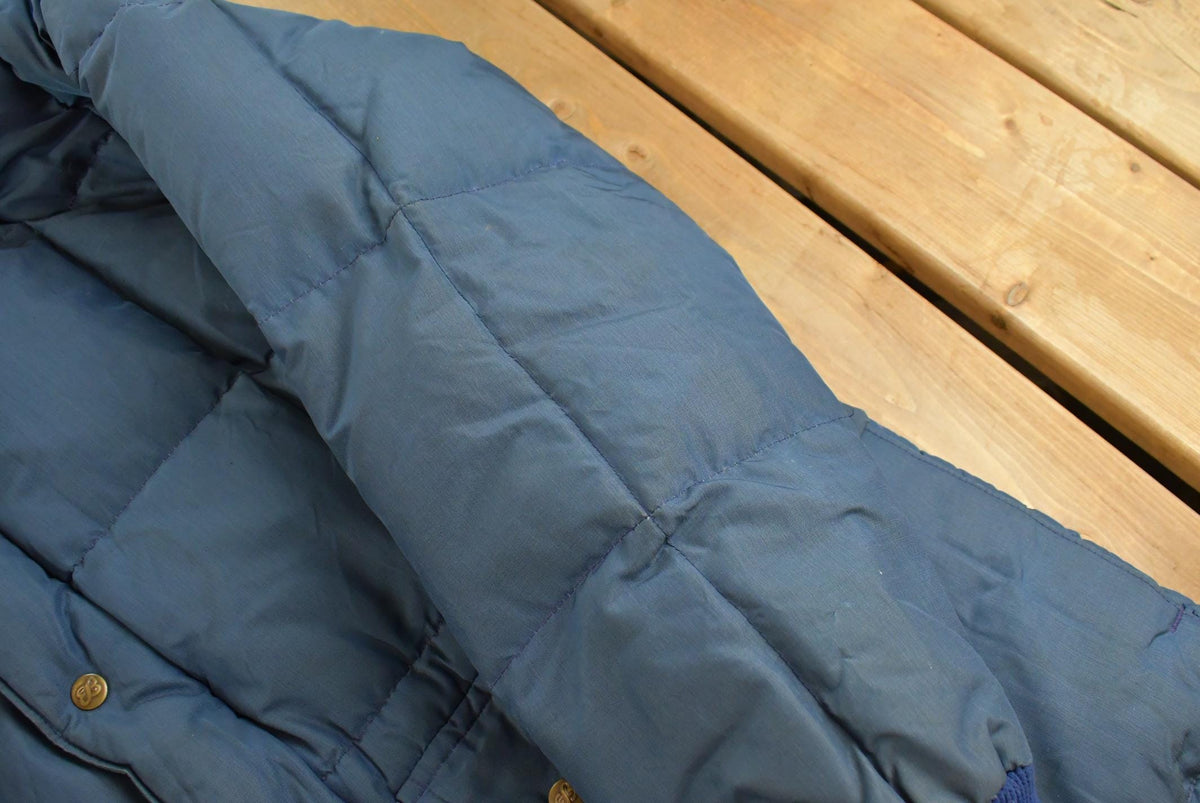 Vintage 1980s Eddie Bauer Goose Down Hooded Parka Puffer Jacket Men's XL / Outdoors / Outdoorsman / Outerwear / 80s Streetwear from propervintagecanada