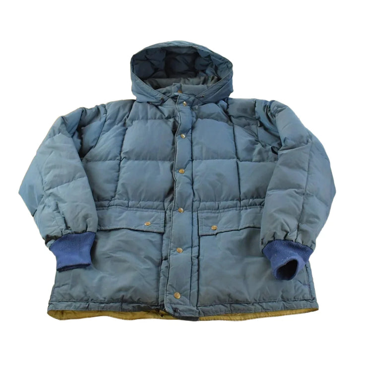 Vintage 1980s Eddie Bauer Goose Down Hooded Parka Puffer Jacket Men's XL / Outdoors / Outdoorsman / Outerwear / 80s Streetwear from propervintagecanada