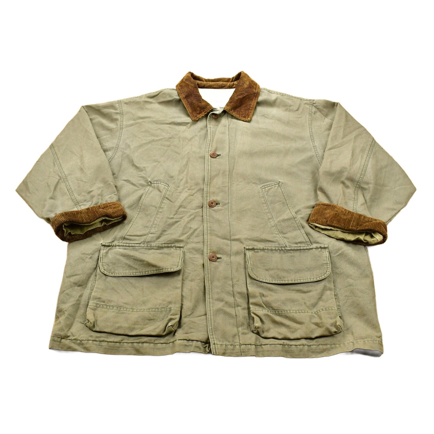 Vintage 1980s Eddie Bauer Hunting Jacket Men's 2XL from propervintagecanada