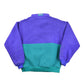 Vintage 1980s Eddie Bauer Quarter Zip Fleece Sweater Men's Medium from propervintagecanada