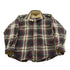 Vintage 1980s Eddie Bauer Wool Flannel Button Up Shirt Men&