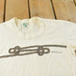 Vintage 1980s Elle et Lui Nautical Ropes Graphic T Shirt Womens S from propervintagecanada