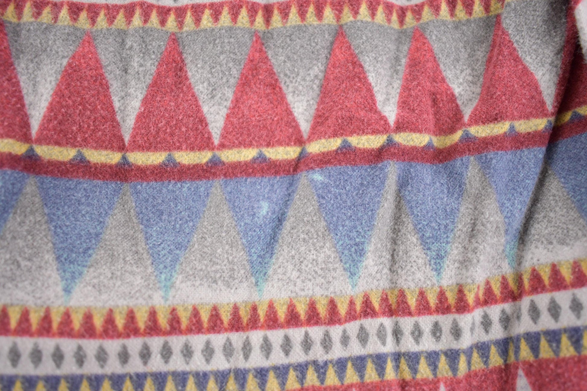 Vintage 1980s Ely Cattleman South Western Style Button Up Rodeo Aztec Shirt Men's Large from propervintagecanada