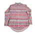 Vintage 1980s Ely Cattleman South Western Style Button Up Rodeo Aztec Shirt Men&