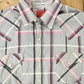 Vintage 1980s Ely Plains Western Cowboy Style Plaid Button Up Shirt Men's Large from propervintagecanada