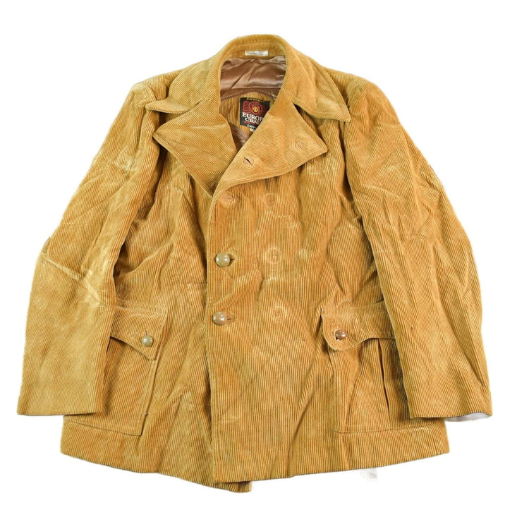 Vintage 1980s Europe Craft Corduroy Blazer Jacket Men's Medium from propervintagecanada