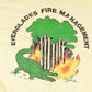 Vintage 1980s Everglades Fire Management Souvenir Pocket T-Shirt Men's M from propervintagecanada