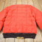 Vintage 1980s Falcon Brand Woods Reversible Goose Down Bomber Jacket Made In Canada Men's Large from propervintagecanada