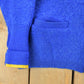Vintage 1980s Falconbridge Curling Club Knit Cardigan Sweater Youth Large from propervintagecanada