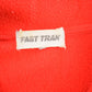 Vintage 1980s Fast Trak Red Quarter Zip Pullover Fleece Sweater Men's Large from propervintagecanada