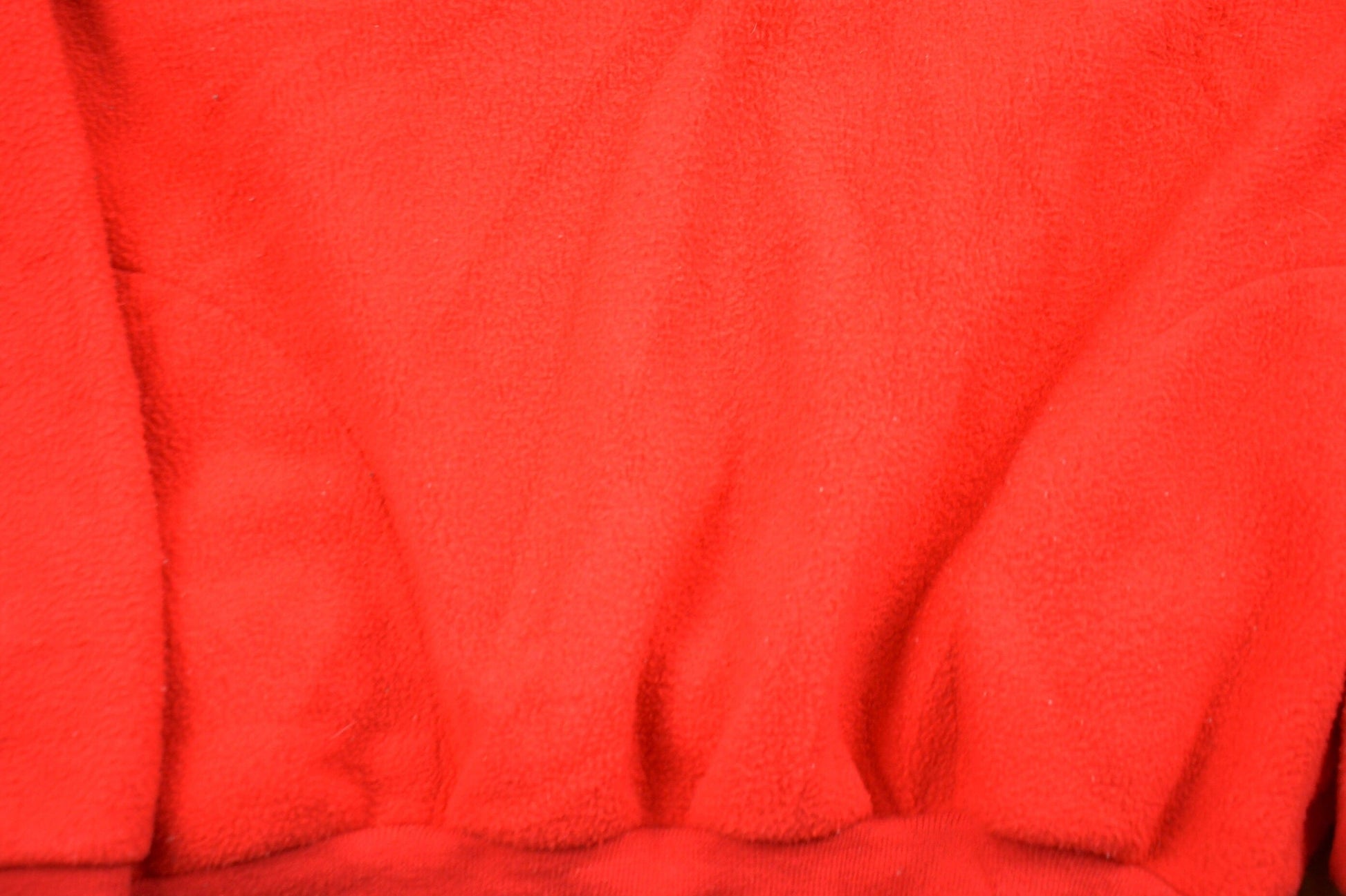 Vintage 1980s Fast Trak Red Quarter Zip Pullover Fleece Sweater Men's Large from propervintagecanada