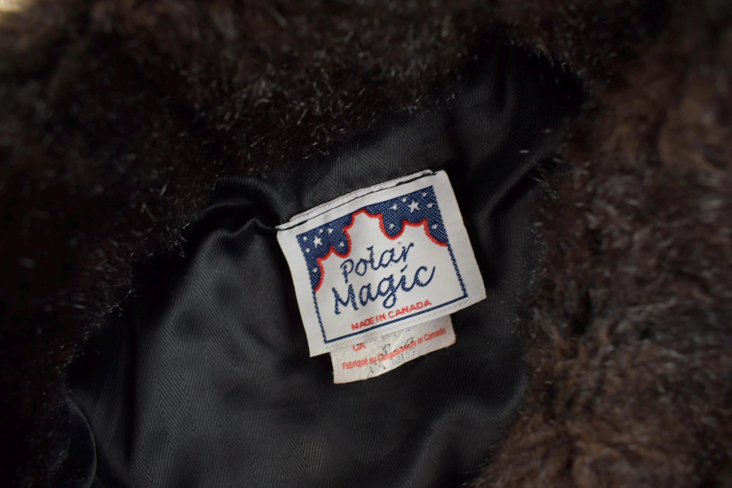 Vintage 1980s Faux Fur Polar Magic Coat Women's XL from propervintagecanada