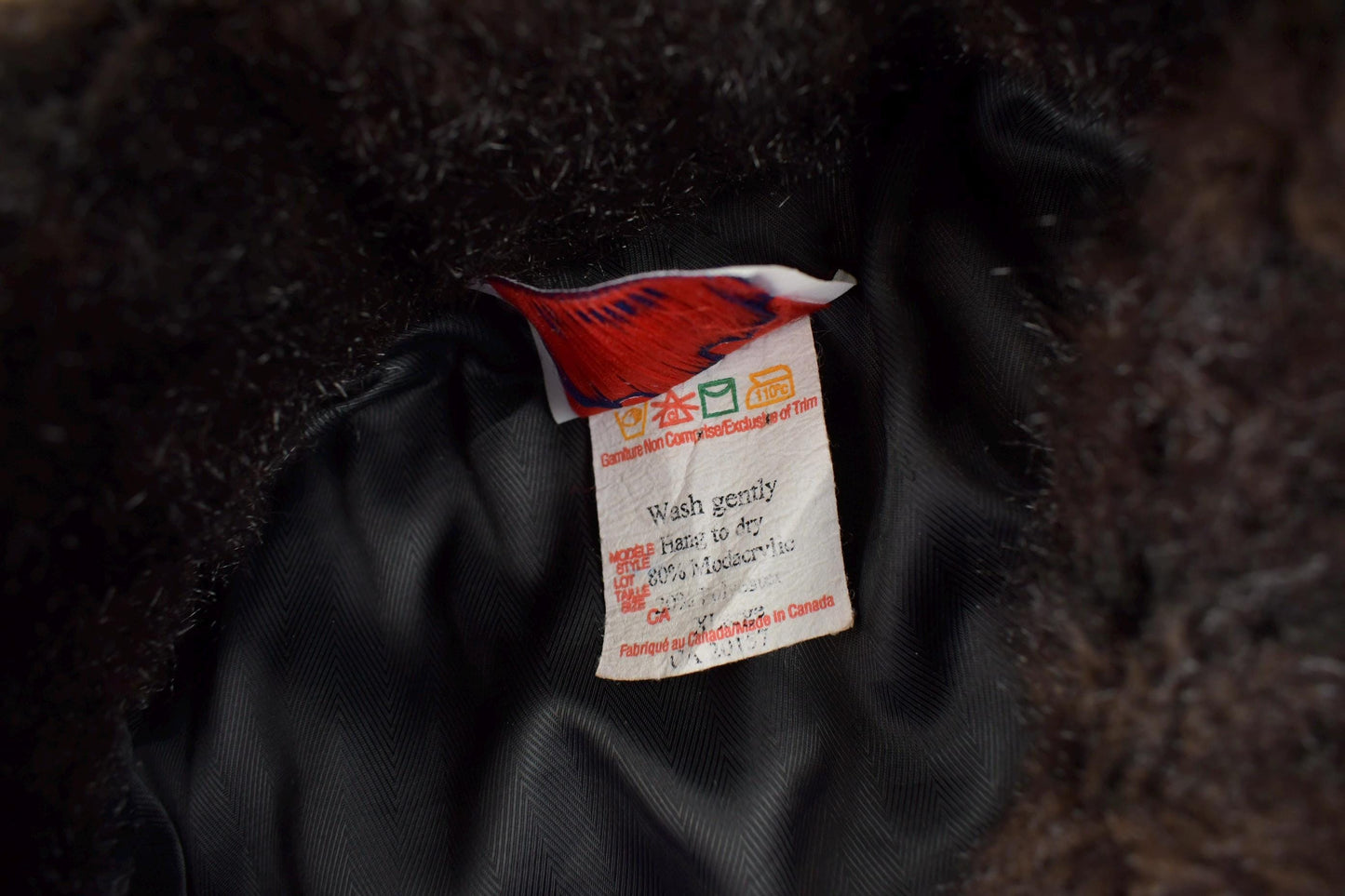 Vintage 1980s Faux Fur Polar Magic Coat Women's XL from propervintagecanada