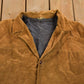 Vintage 1980s Faux Suede Jacket Men's 2XL from propervintagecanada