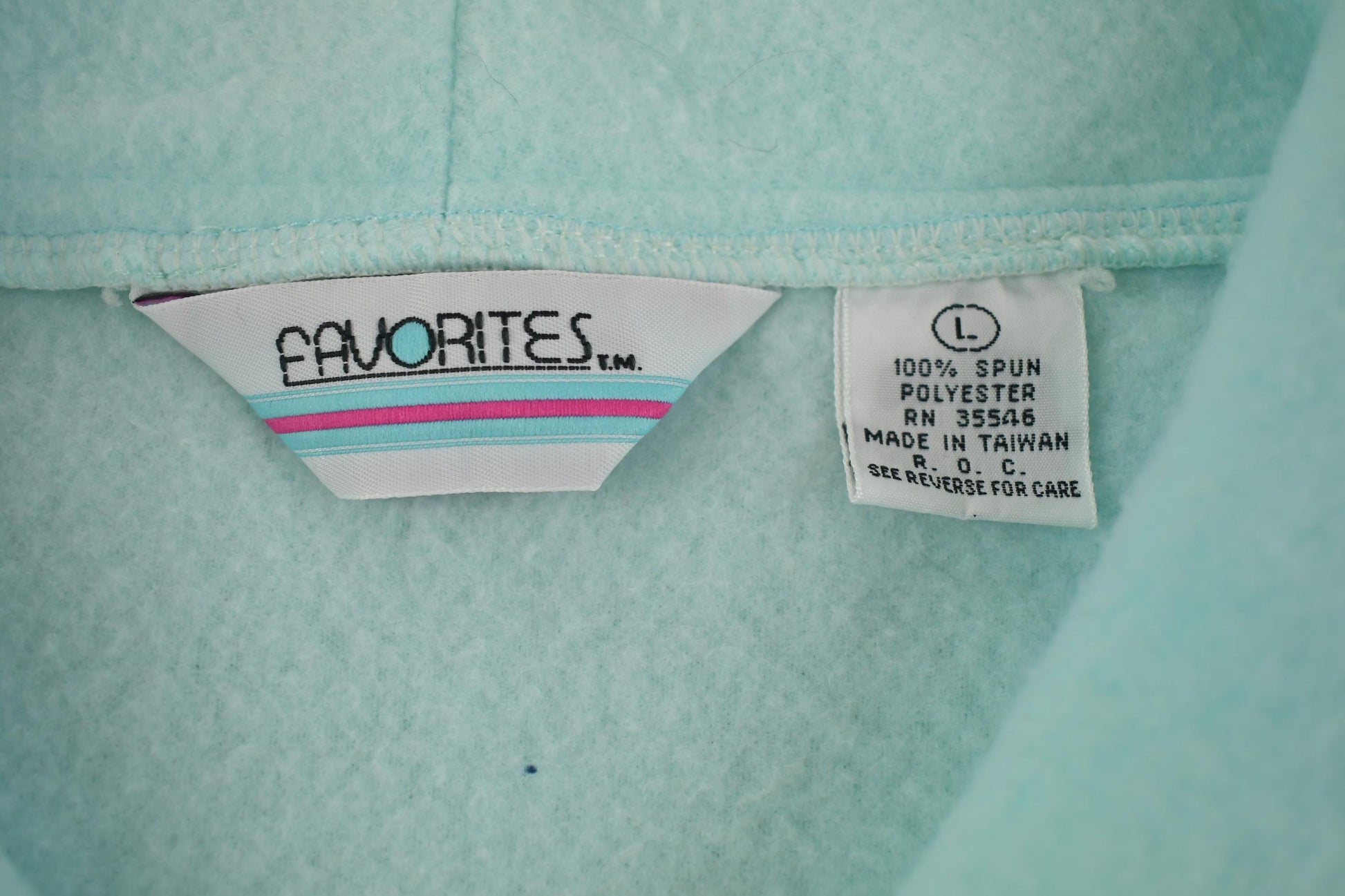 Vintage 1980s Favorites Fleece Quater-Zip Sweater Men's M from propervintagecanada