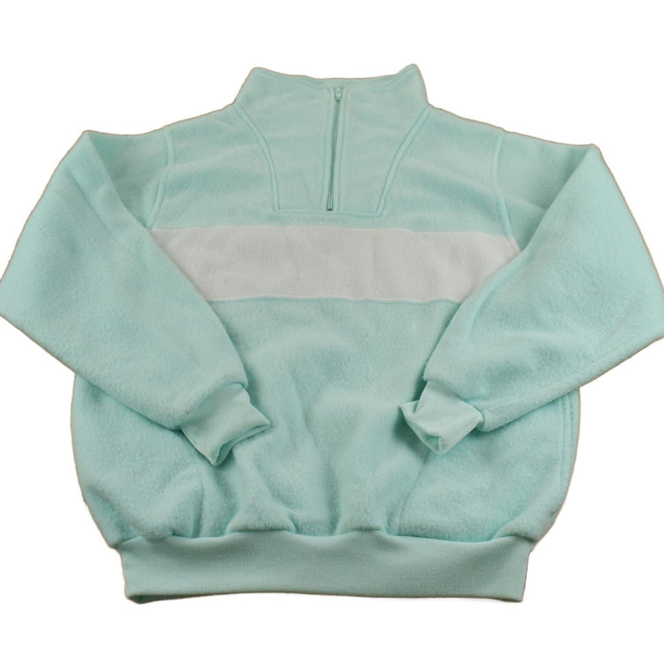 Vintage 1980s Favorites Fleece Quater-Zip Sweater Men's M from propervintagecanada