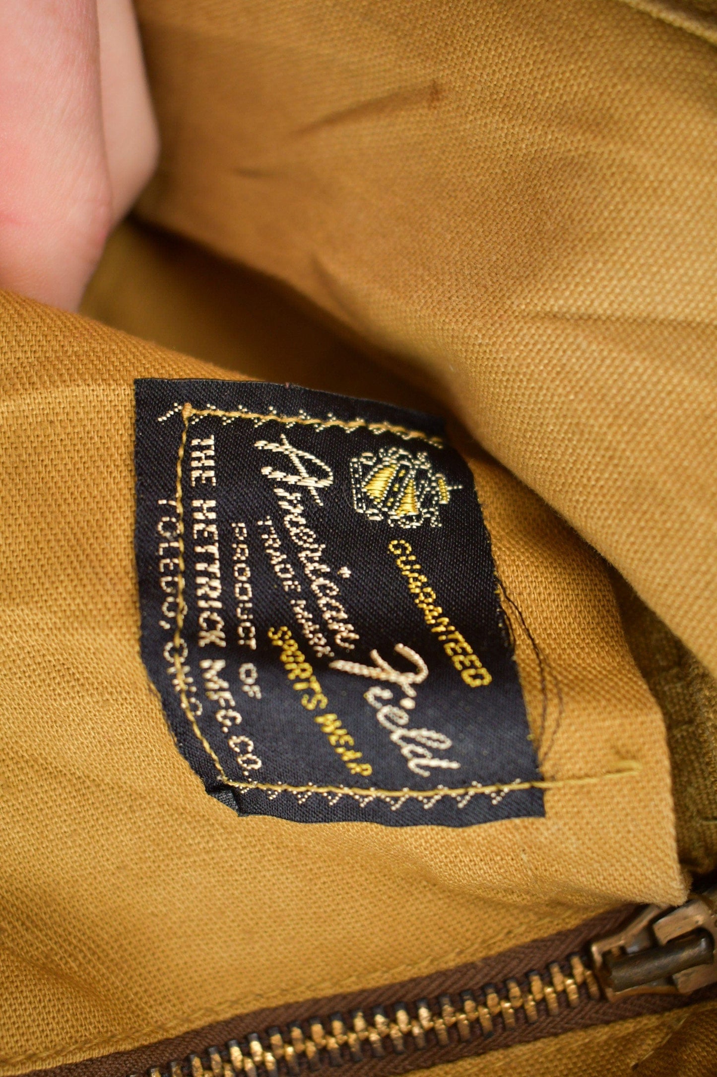 Vintage 1980s Field Canvas Jacket Men's Large from propervintagecanada