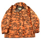 Vintage 1980s Fieldline Goretex Orange Camo Parka Jacket Men's XL from propervintagecanada