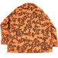 Vintage 1980s Fieldline Goretex Orange Camo Parka Jacket Men's XL from propervintagecanada