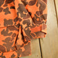 Vintage 1980s Fieldline Goretex Orange Camo Parka Jacket Men's XL from propervintagecanada