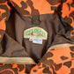 Vintage 1980s Fieldline Goretex Orange Camo Parka Jacket Men's XL from propervintagecanada