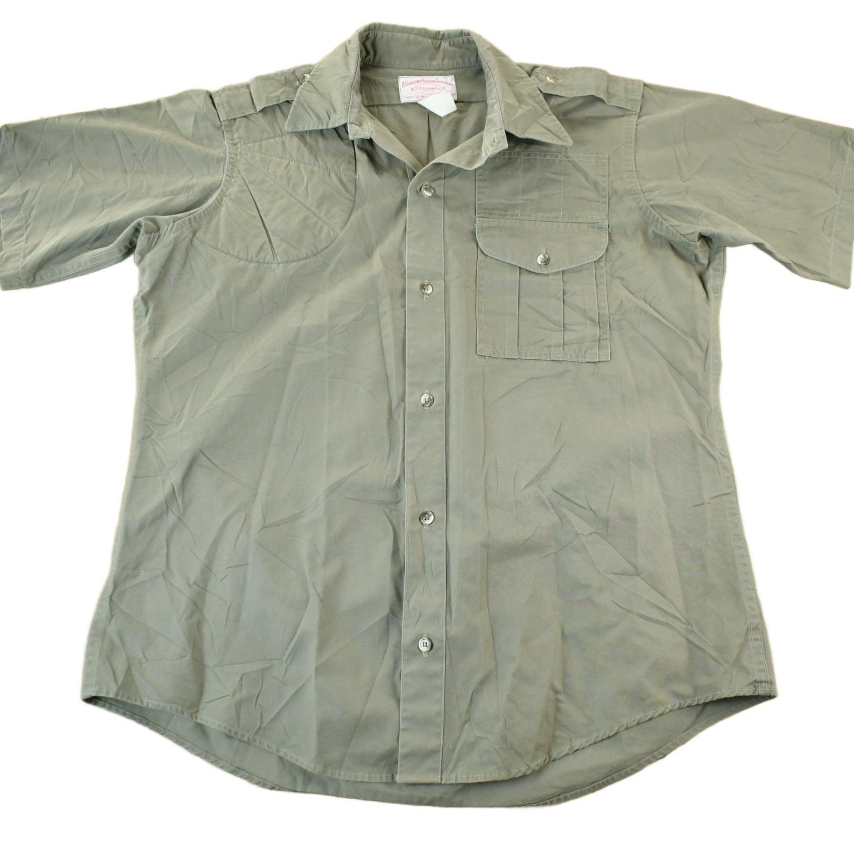 Vintage 1980s Filson Button Up Shirt Men's Large from propervintagecanada