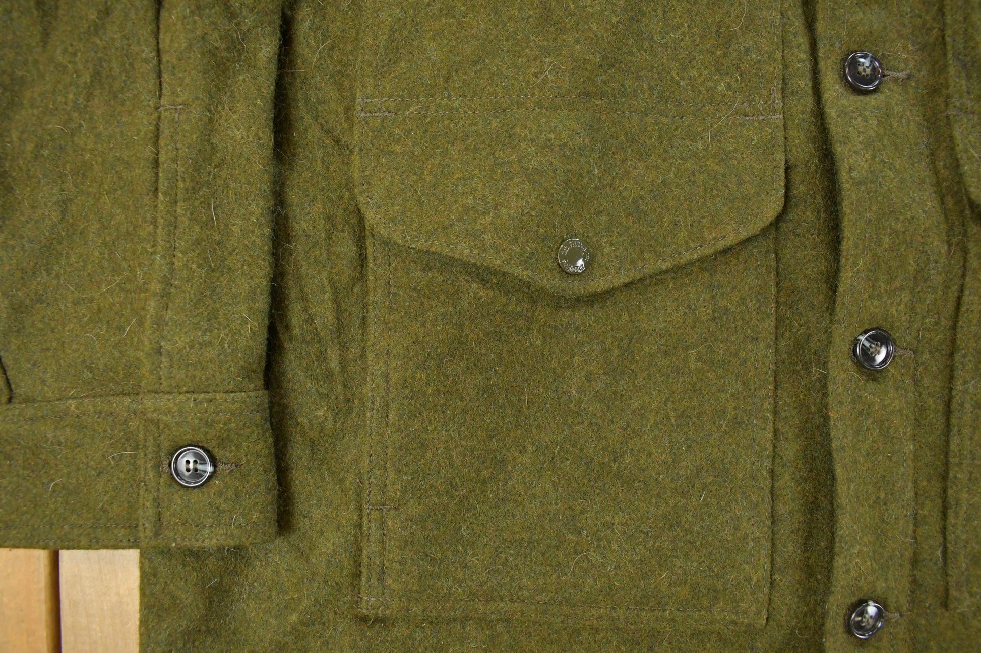 Vintage 1980s Filson Mackinaw Wool Cruiser Wool Jacket Men's Large from propervintagecanada
