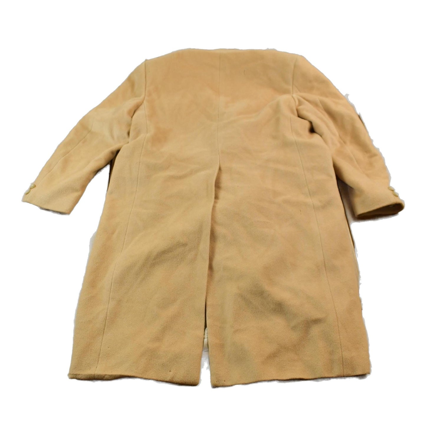 Vintage 1980s Fine Arts Wool Overcoat Men's XL from propervintagecanada