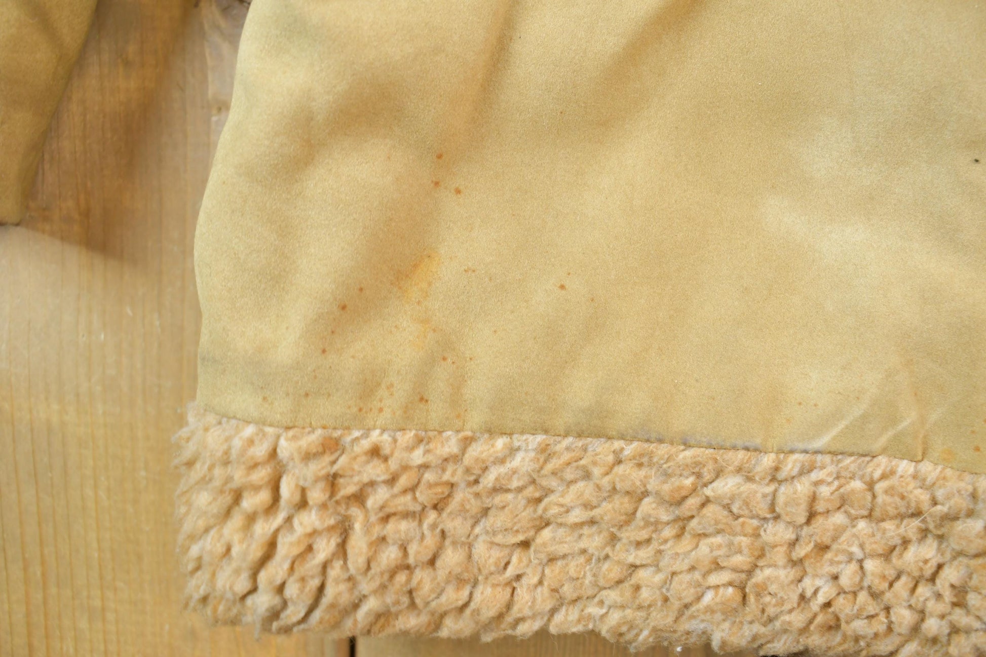 Vintage 1980s Fingerhut Fashions Western Outdoor Wear Faux Shearling Jacket Men's Large from propervintagecanada