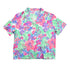 Vintage 1980s Floral Button Up Shirt Men&