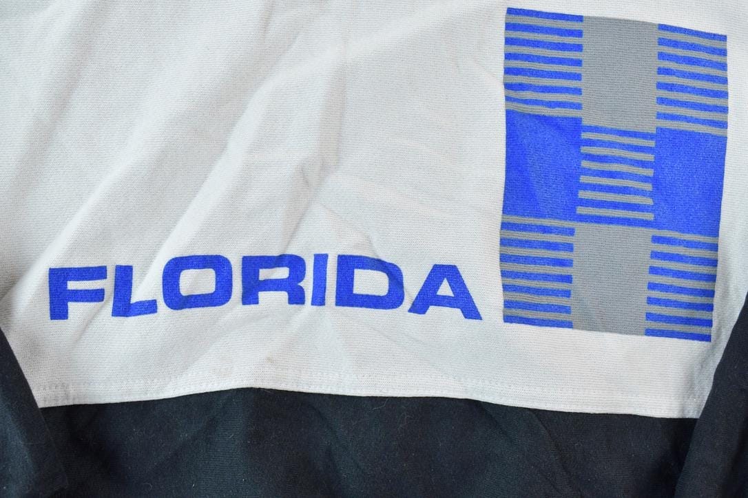 Vintage 1980s Florida Souvenir Colour Block Crewneck Sweatshirt Women's S-M from propervintagecanada