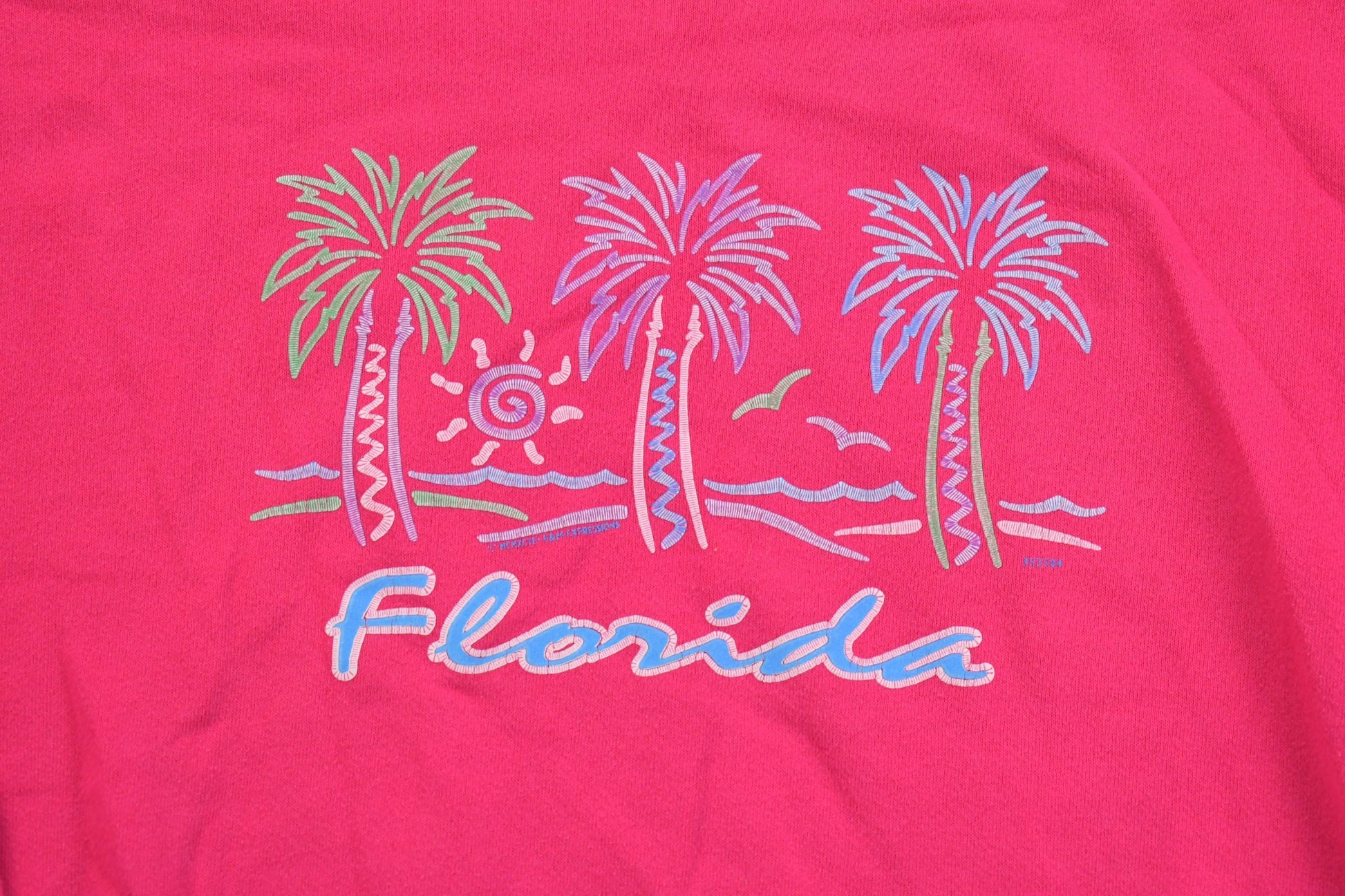 Vintage 1980s Florida Souvenir Crewneck Sweatshirt Men's Medium from propervintagecanada