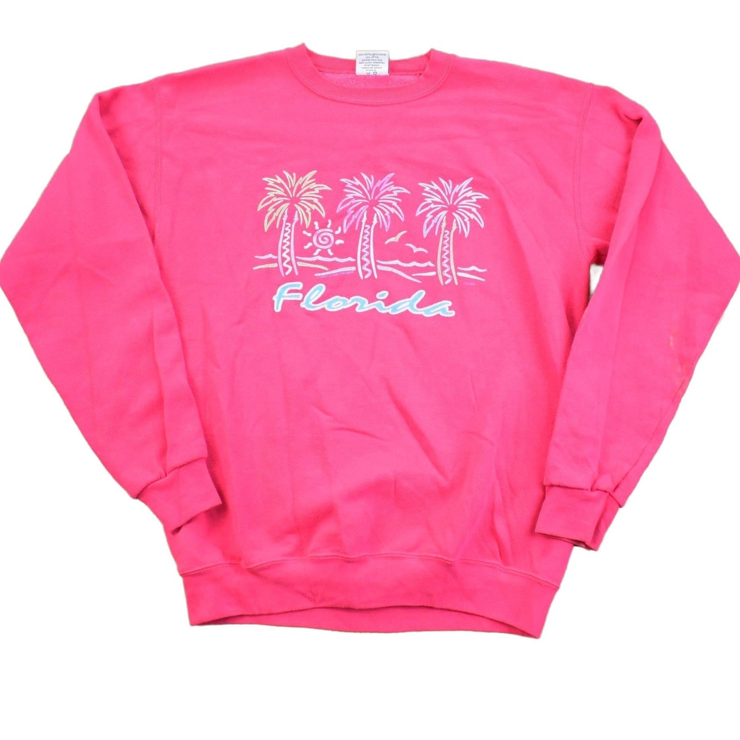 Vintage 1980s Florida Souvenir Crewneck Sweatshirt Men's Medium from propervintagecanada