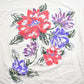 Vintage 1980s Flowers Graphic T-Shirt Single Stitch Men's XL from propervintagecanada