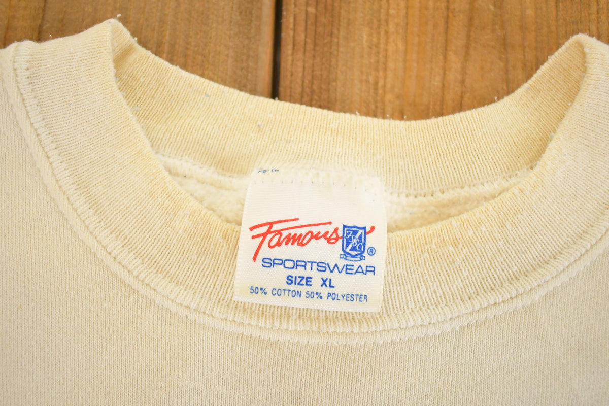 Vintage 1980s Foxhaven Catawba Island Souvenir Crewneck Sweatshirt Men's M from propervintagecanada