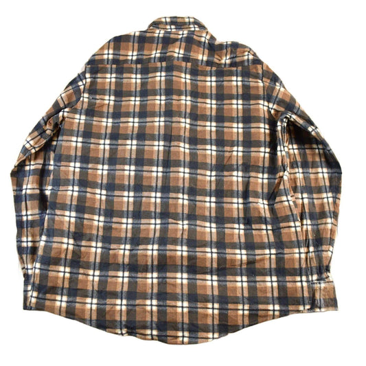 Vintage 1980s Fruit Of The Loom Flannel Button Up Shirt Men's Large from propervintagecanada
