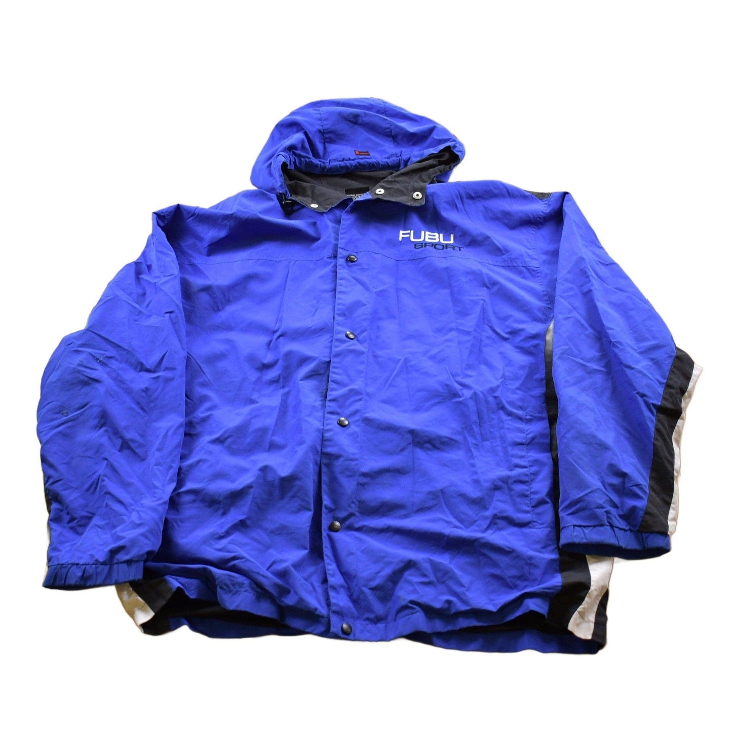 Vintage 1980s Fubu Sport Windbreaker Jacket Men's XL from propervintagecanada