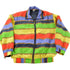 Vintage 1980s Fuda International All Over Print Silk Windbreaker Jacket Women&