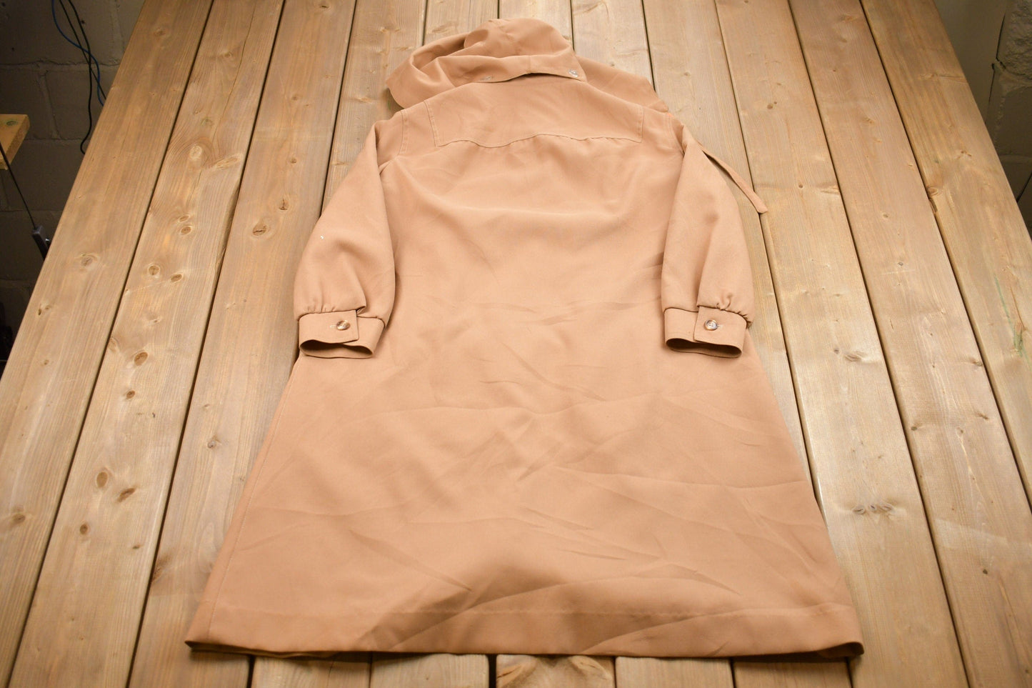 Vintage 1980s Full Length Jacket Men's Medium from propervintagecanada