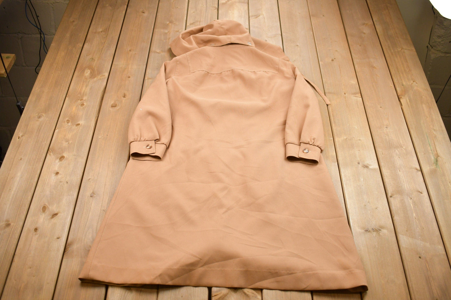 Vintage 1980s Full Length Jacket Men's Medium from propervintagecanada